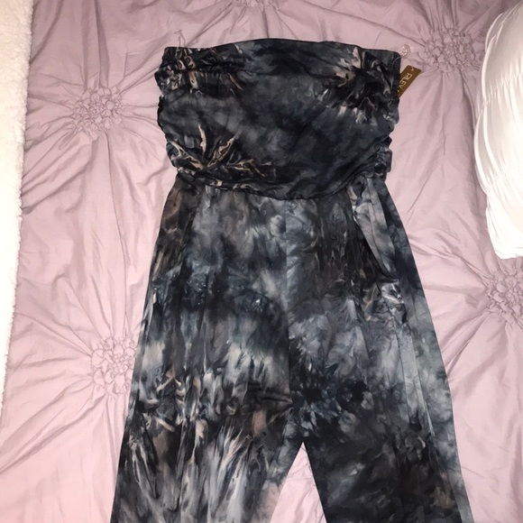 Tie Dye Full Length Romper - Picture 1 of 2